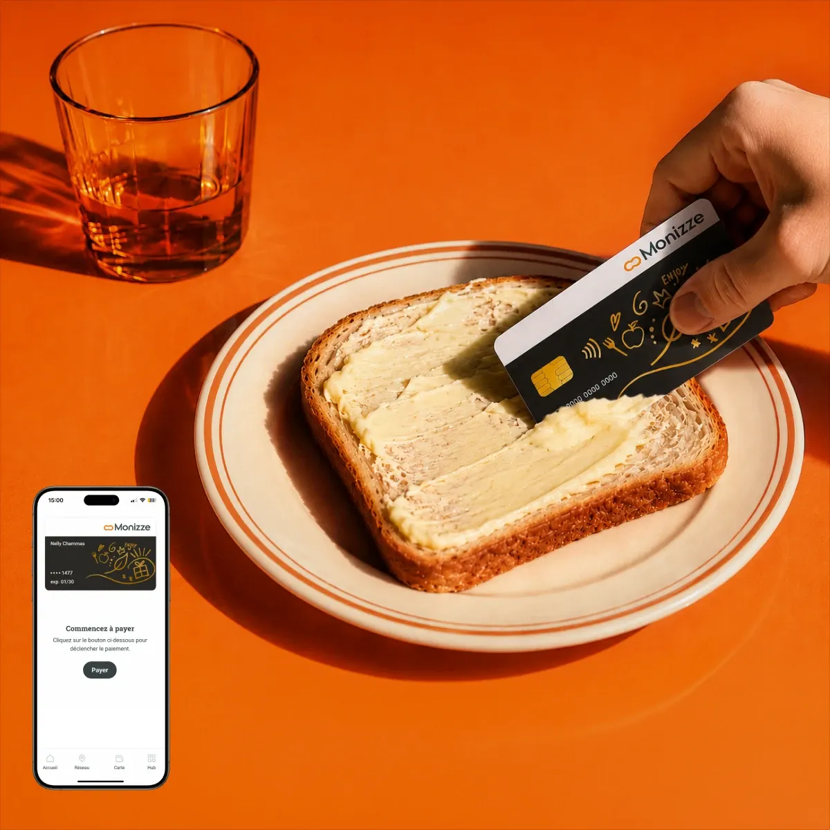 Payer avec l'app Monizze grâce à Monizze Pay